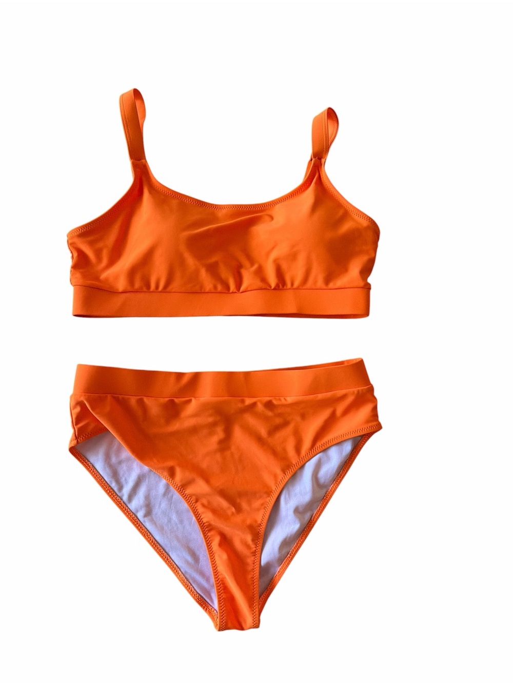 Target Orange Two-Piece Women's Bikini Set